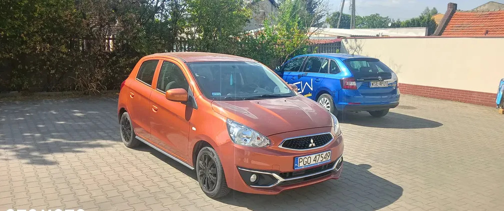 samochody osobowe Mitsubishi Space Star cena 25300 przebieg: 82100, rok produkcji 2017 z Kolonowskie